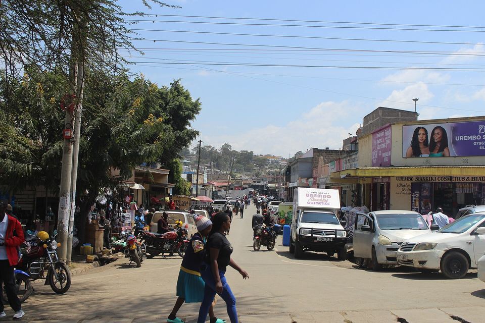 A street in Narok town